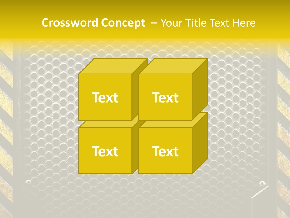 Bracket Dot Plate PowerPoint Template