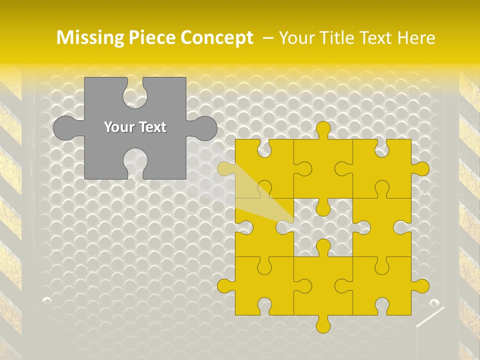 Bracket Dot Plate PowerPoint Template