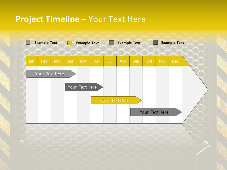 Bracket Dot Plate PowerPoint Template