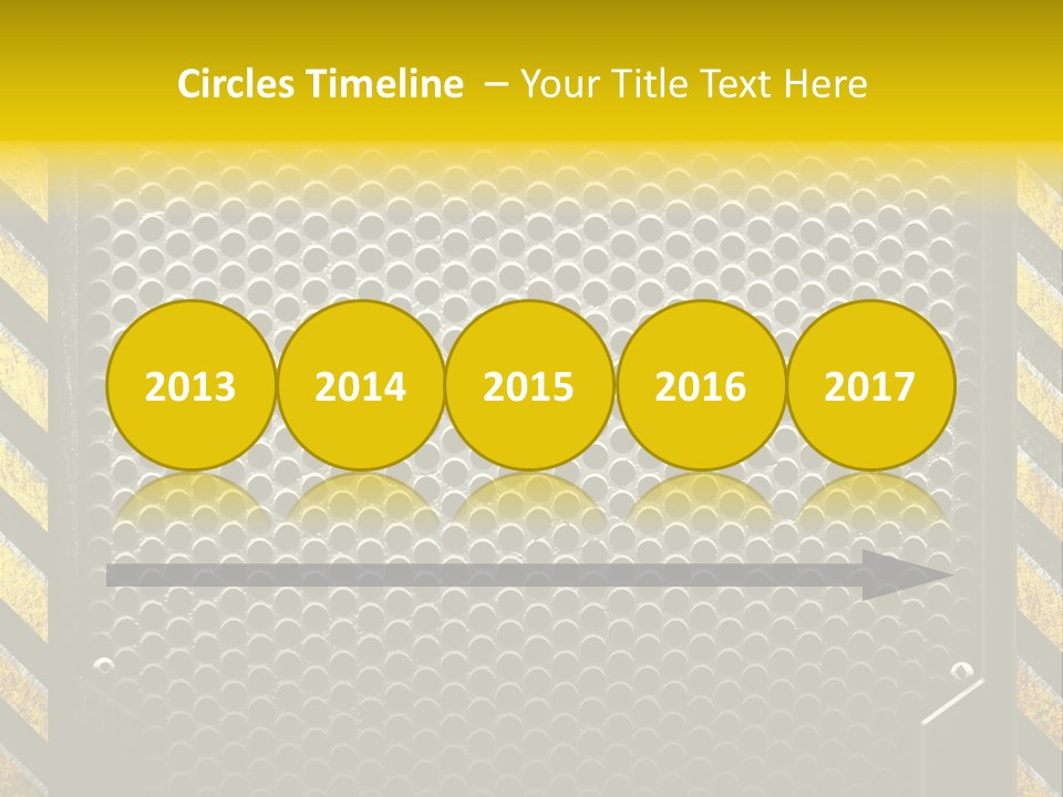 Bracket Dot Plate PowerPoint Template
