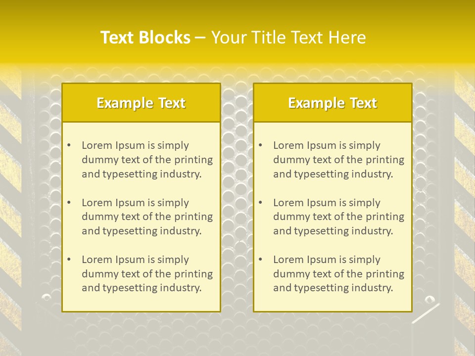 Bracket Dot Plate PowerPoint Template