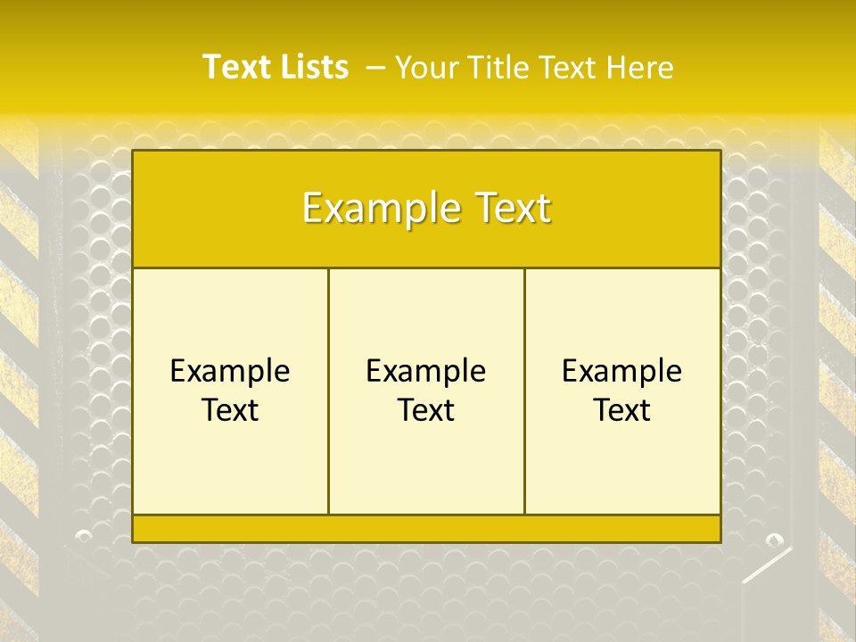 Bracket Dot Plate PowerPoint Template