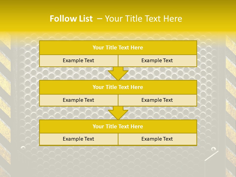 Bracket Dot Plate PowerPoint Template