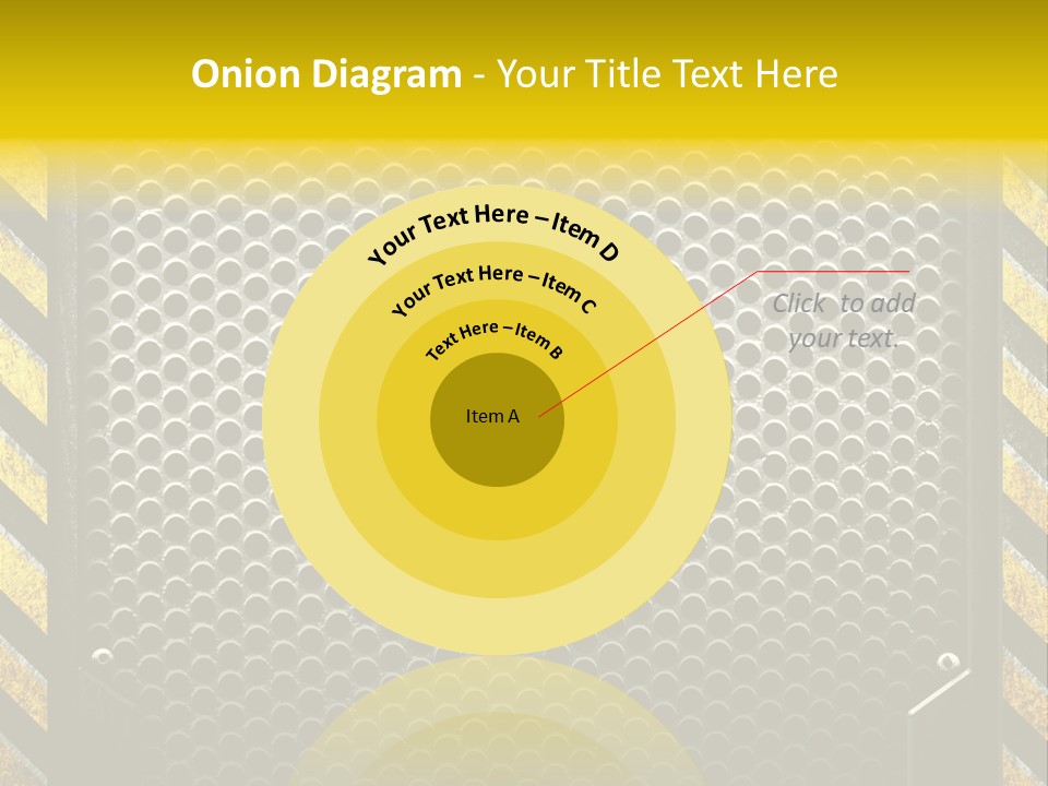 Bracket Dot Plate PowerPoint Template