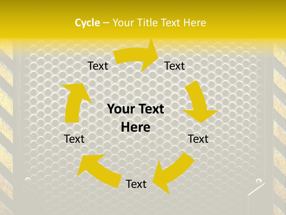 Bracket Dot Plate PowerPoint Template