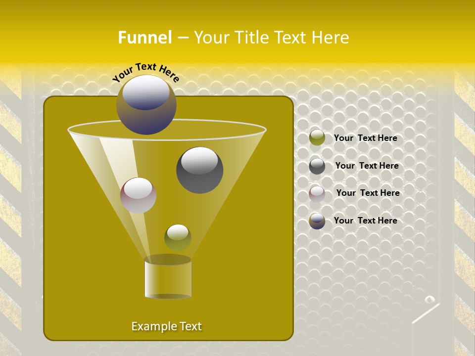 Bracket Dot Plate PowerPoint Template