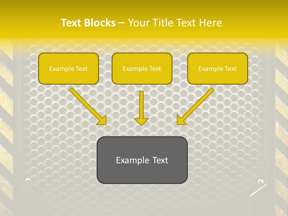 Bracket Dot Plate PowerPoint Template