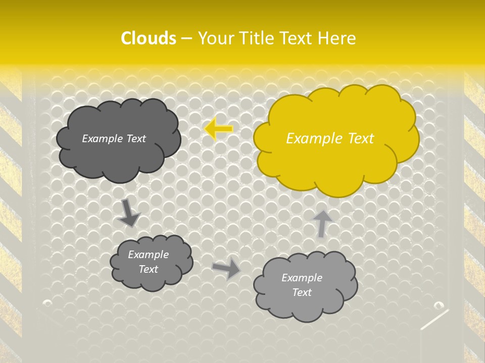 Bracket Dot Plate PowerPoint Template