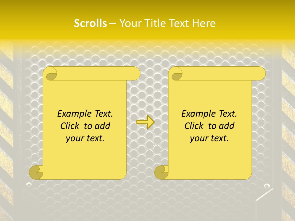 Bracket Dot Plate PowerPoint Template