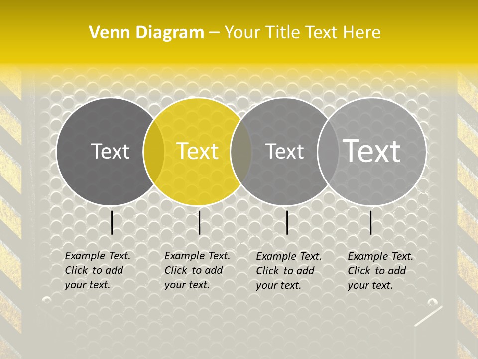 Bracket Dot Plate PowerPoint Template
