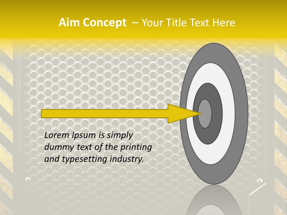 Bracket Dot Plate PowerPoint Template