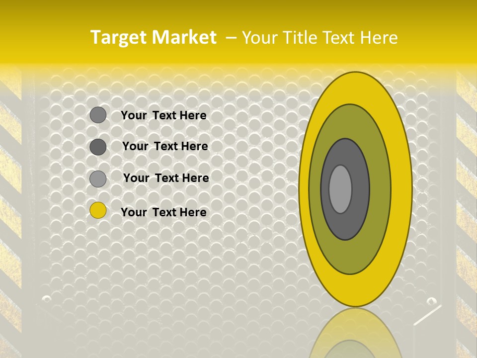 Bracket Dot Plate PowerPoint Template