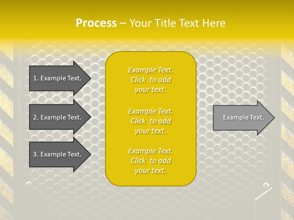 Bracket Dot Plate PowerPoint Template
