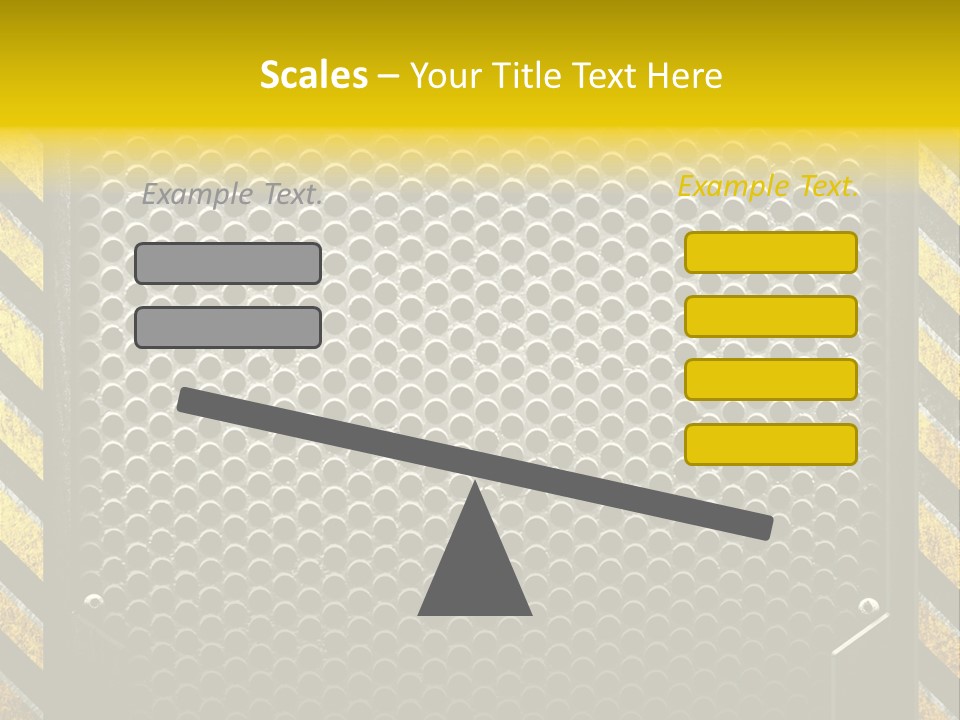 Bracket Dot Plate PowerPoint Template