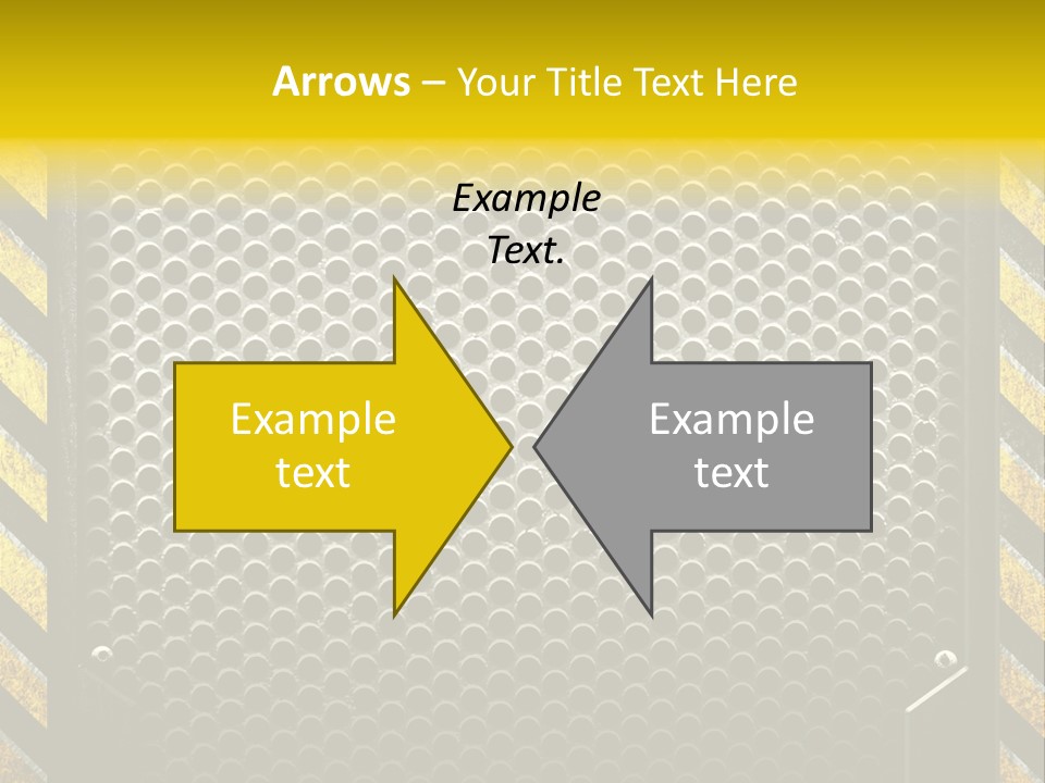 Bracket Dot Plate PowerPoint Template