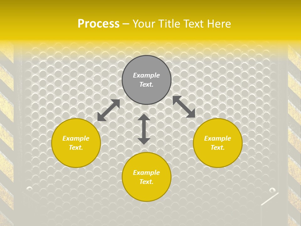 Bracket Dot Plate PowerPoint Template