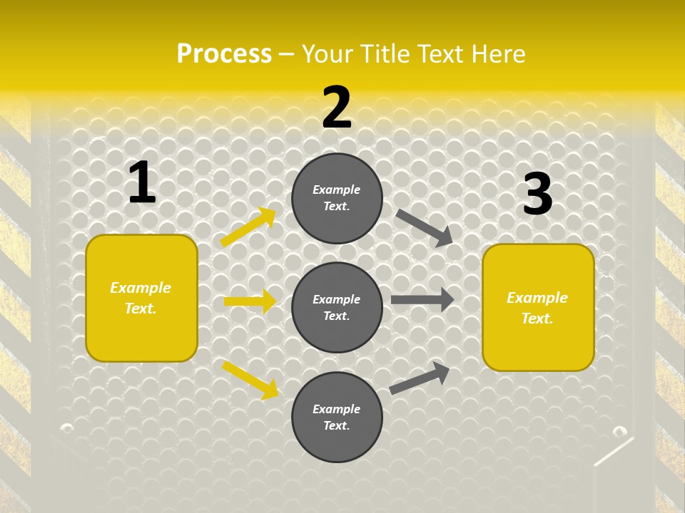 Bracket Dot Plate PowerPoint Template