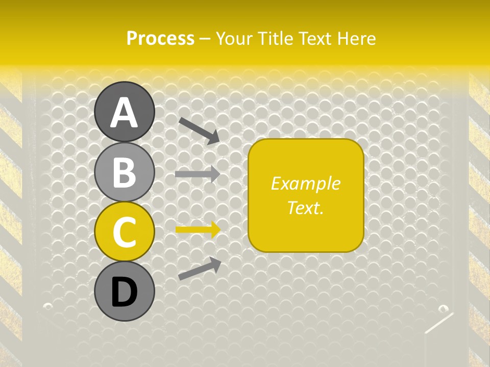 Bracket Dot Plate PowerPoint Template