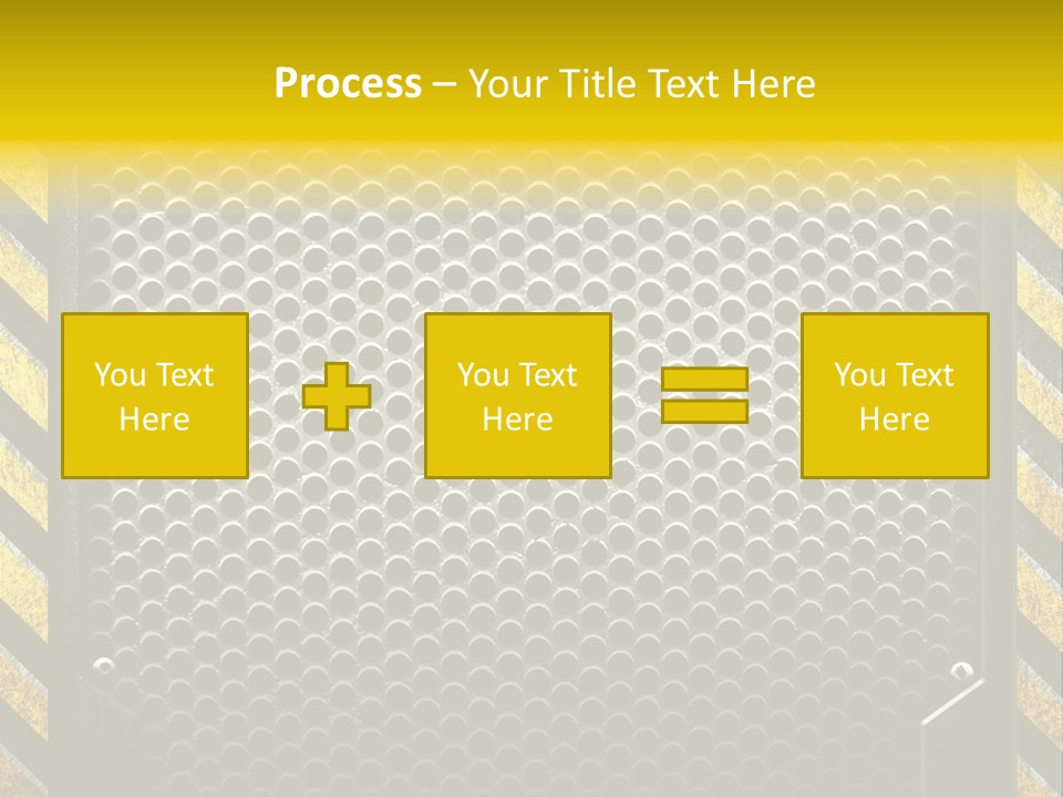 Bracket Dot Plate PowerPoint Template