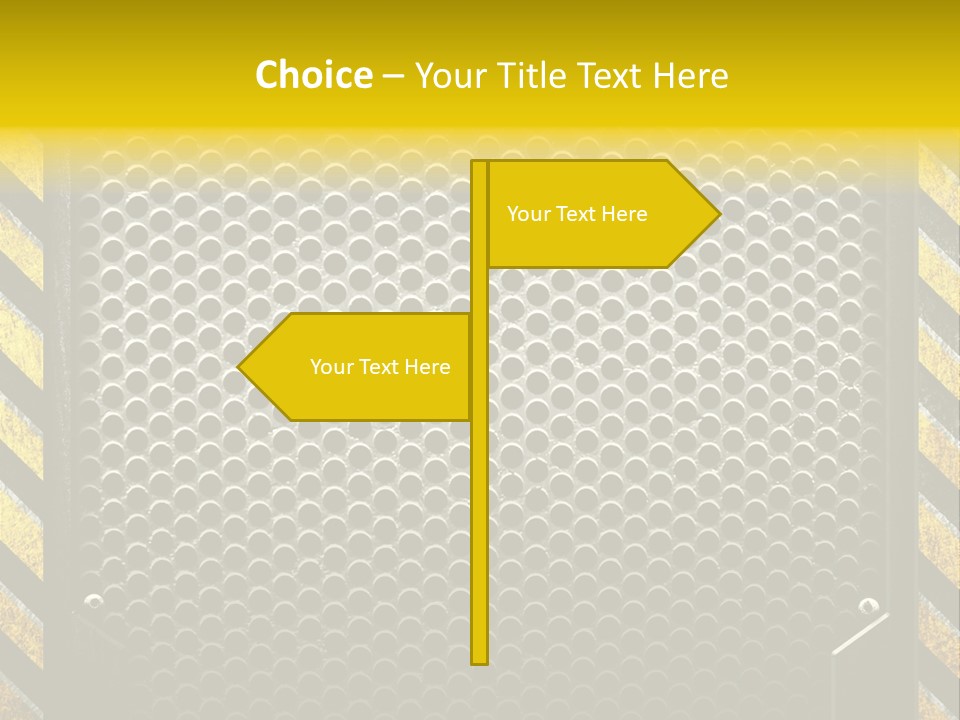 Bracket Dot Plate PowerPoint Template