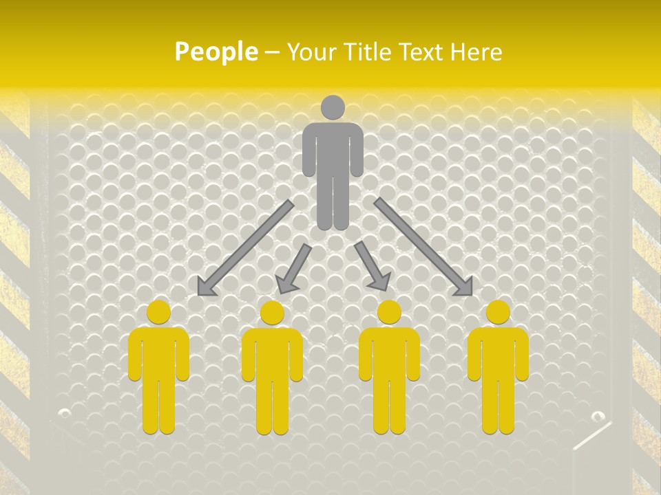 Bracket Dot Plate PowerPoint Template