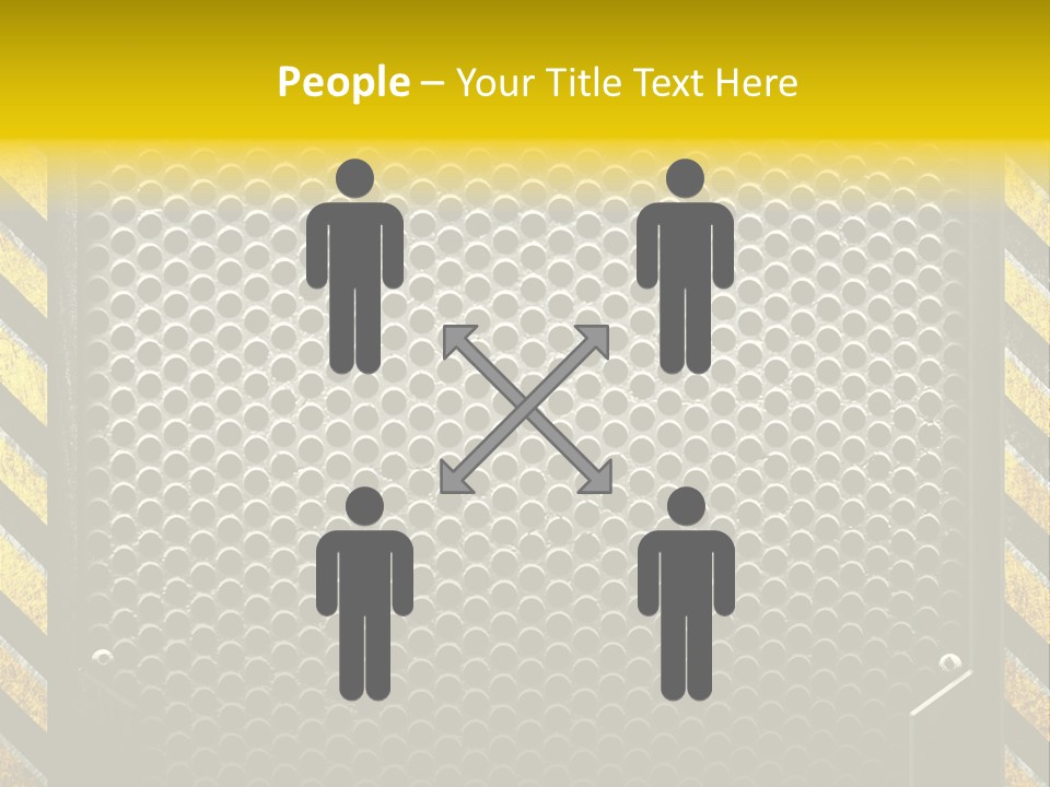 Bracket Dot Plate PowerPoint Template