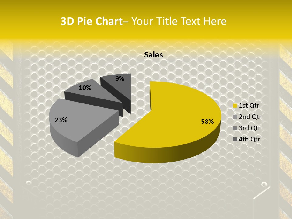 Bracket Dot Plate PowerPoint Template