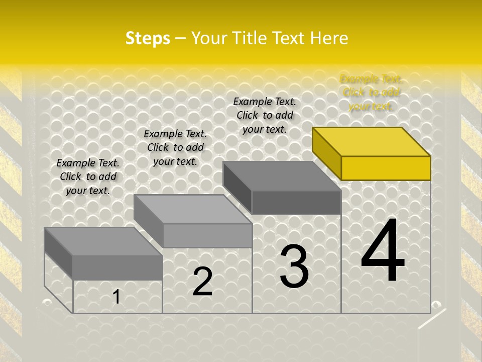 Bracket Dot Plate PowerPoint Template