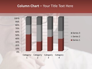 Smiling Executive Closeup PowerPoint Template