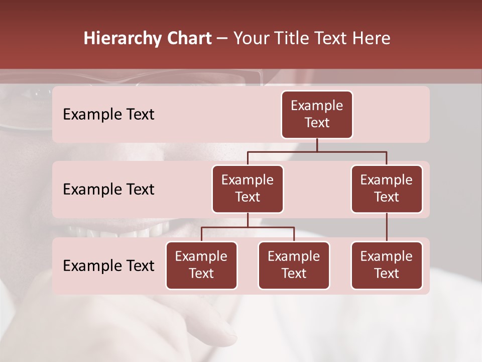 Smiling Executive Closeup PowerPoint Template