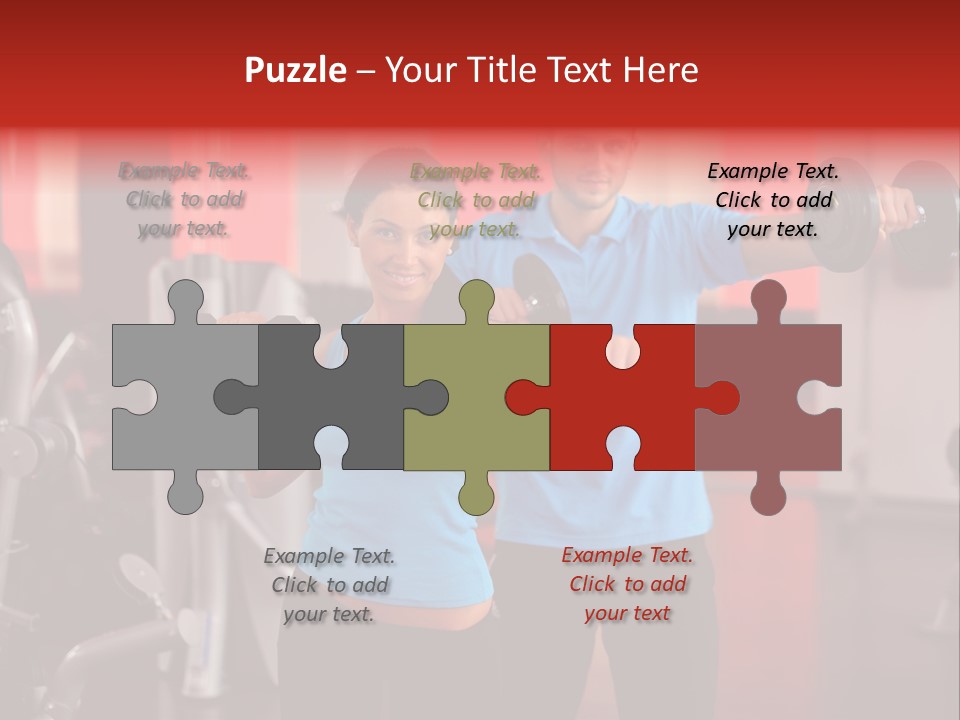 Friends Handsome Recreation PowerPoint Template