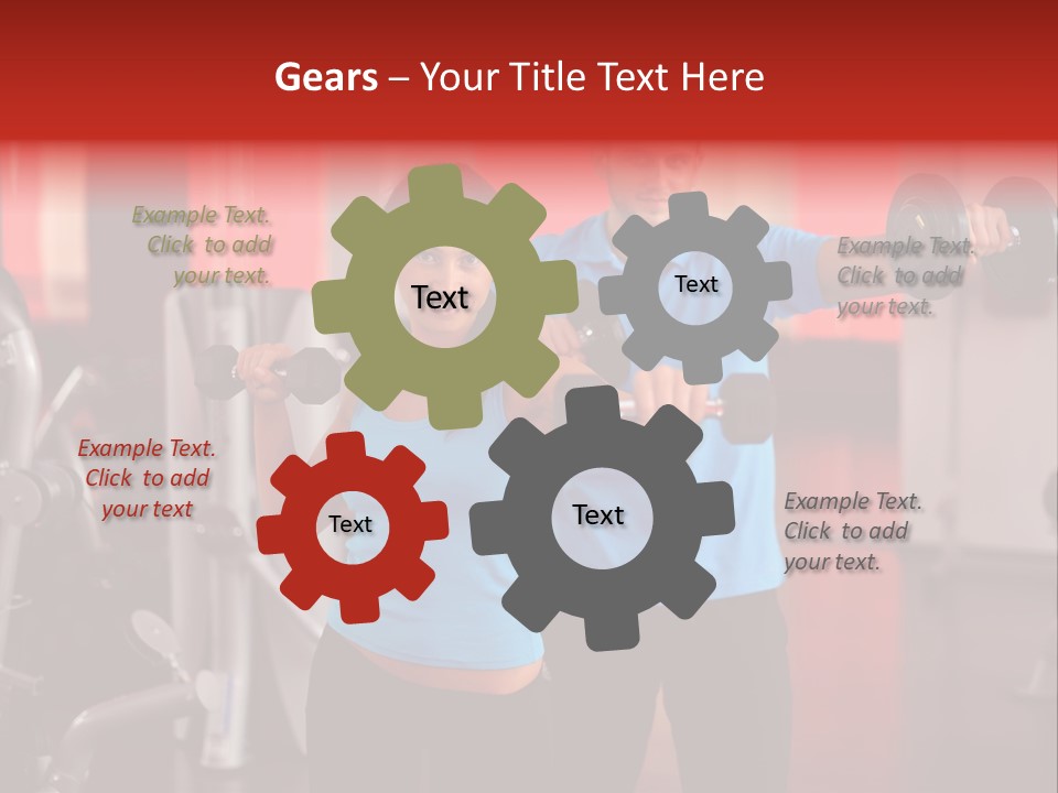 Friends Handsome Recreation PowerPoint Template