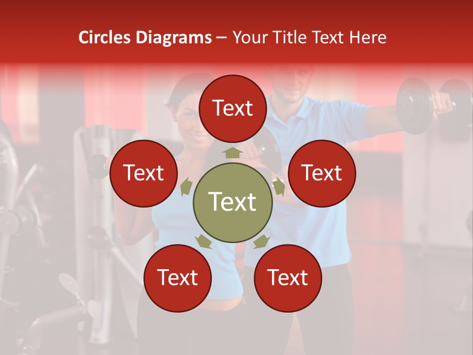 Friends Handsome Recreation PowerPoint Template