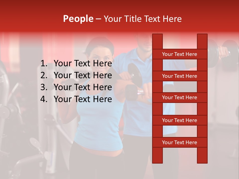 Friends Handsome Recreation PowerPoint Template