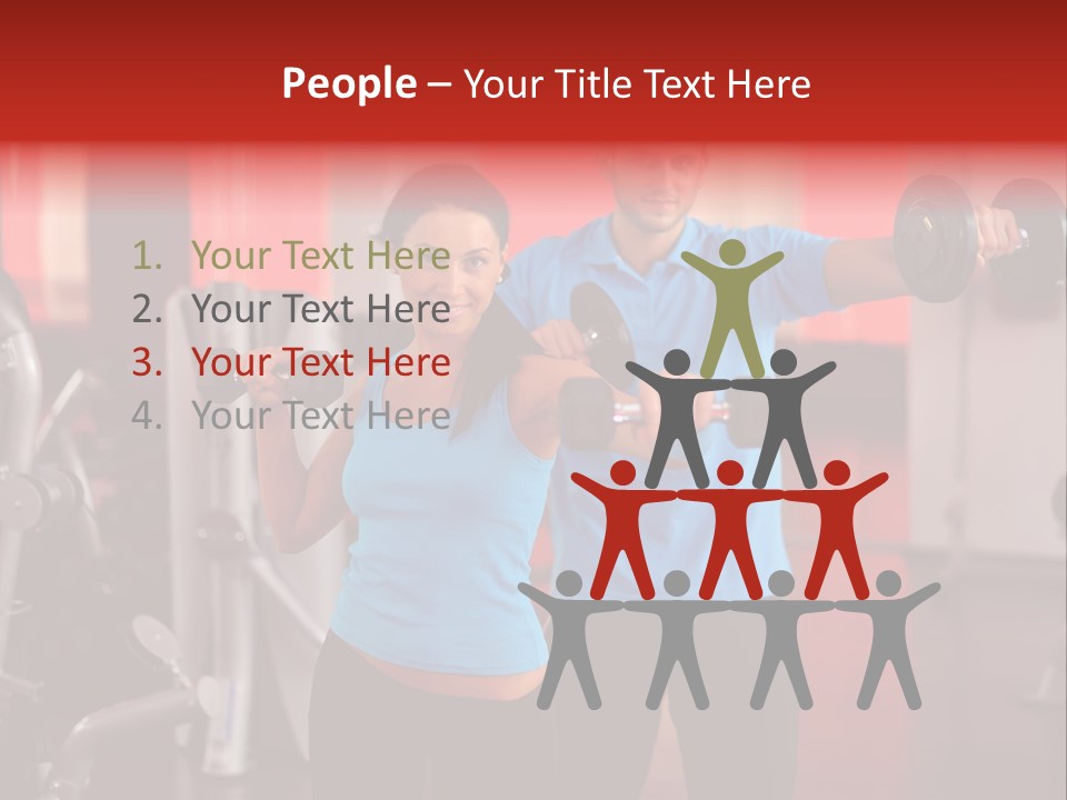 Friends Handsome Recreation PowerPoint Template