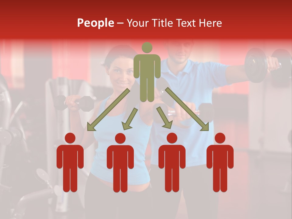 Friends Handsome Recreation PowerPoint Template