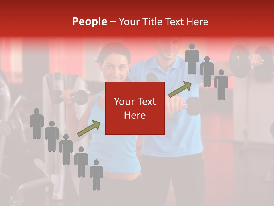 Friends Handsome Recreation PowerPoint Template