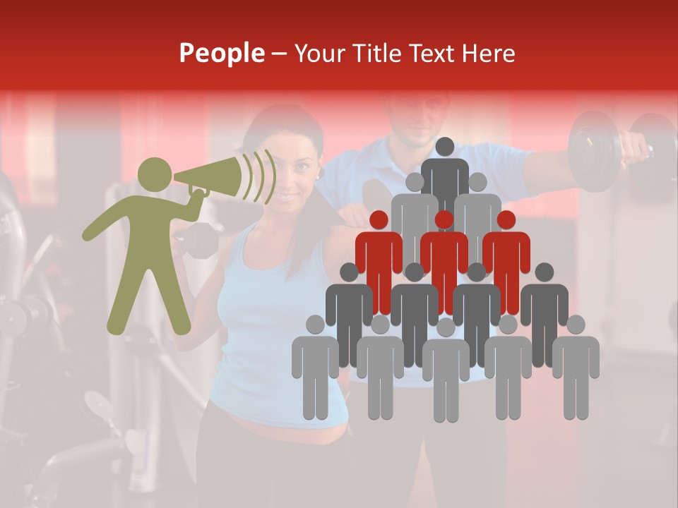 Friends Handsome Recreation PowerPoint Template