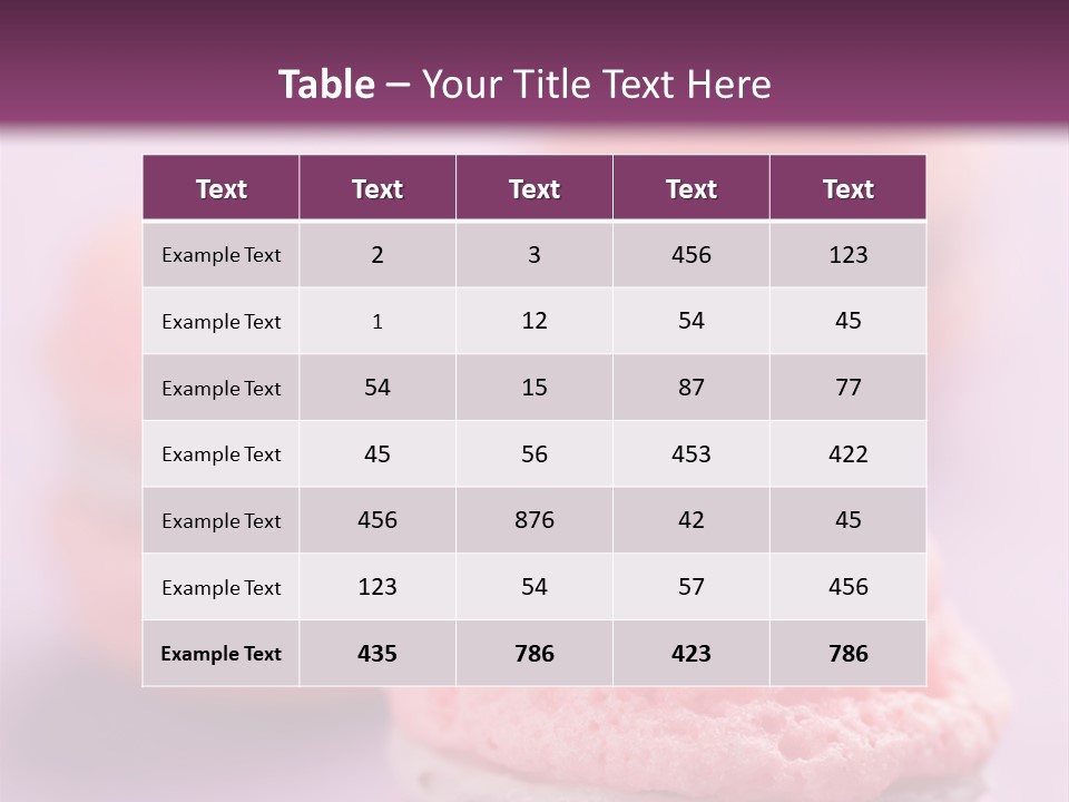 Field Baked Nobody PowerPoint Template