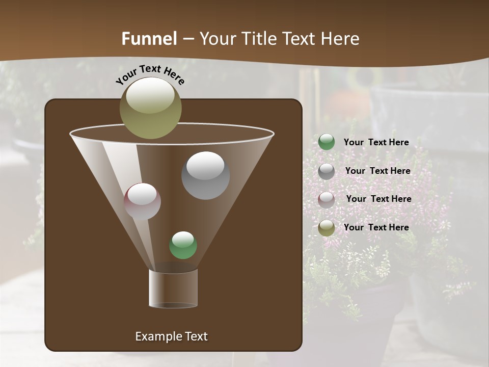 White Shoes Rake PowerPoint Template