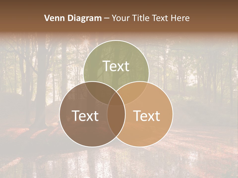 Ethereal Wilderness Glowing PowerPoint Template