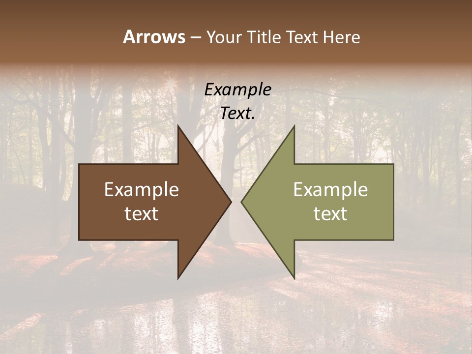 Ethereal Wilderness Glowing PowerPoint Template
