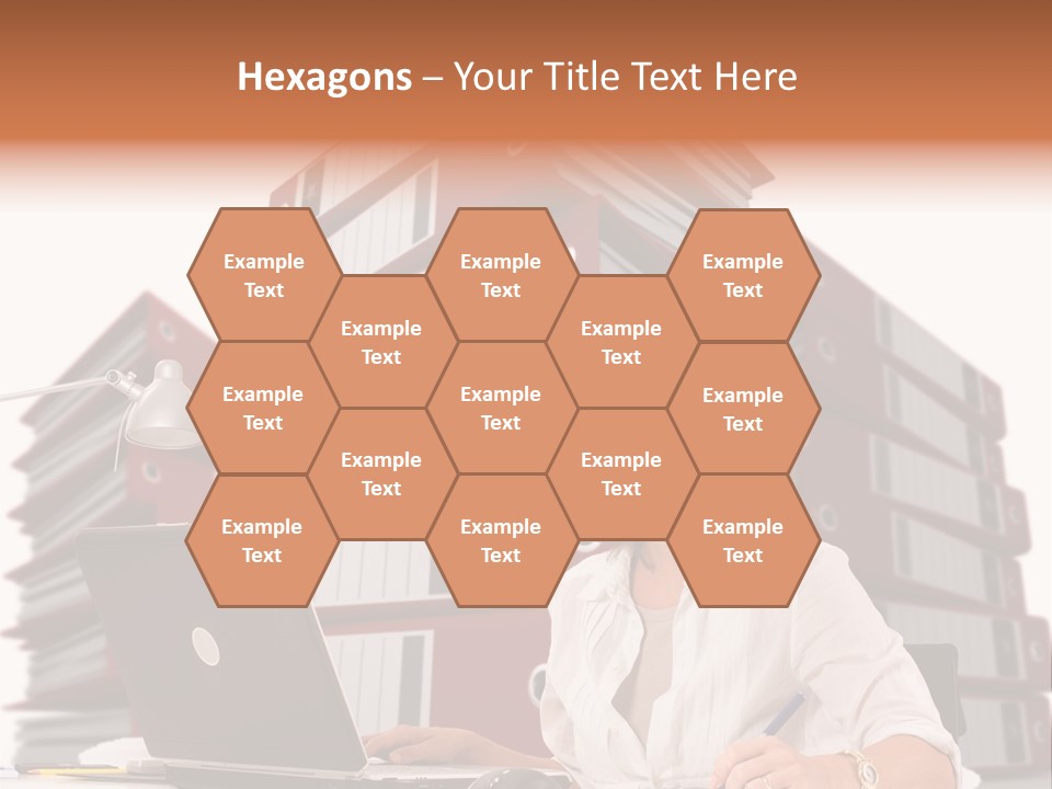 Busy Administrative Work PowerPoint Template