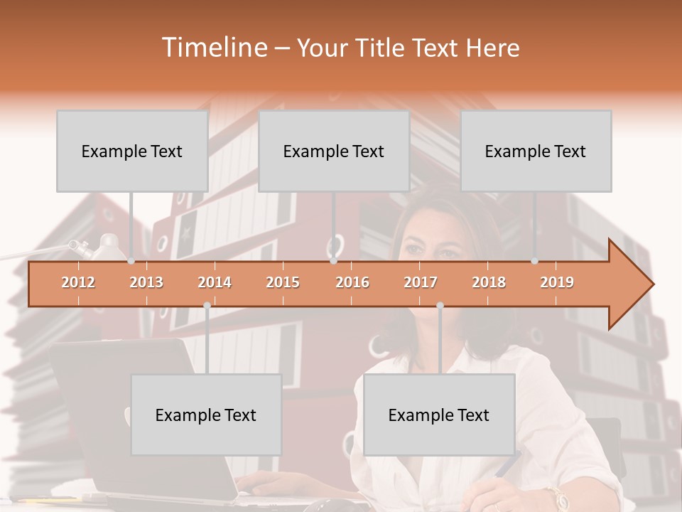 Busy Administrative Work PowerPoint Template
