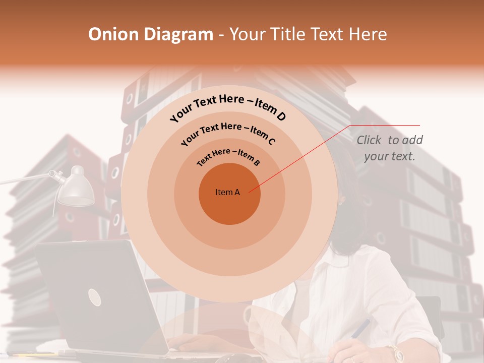 Busy Administrative Work PowerPoint Template