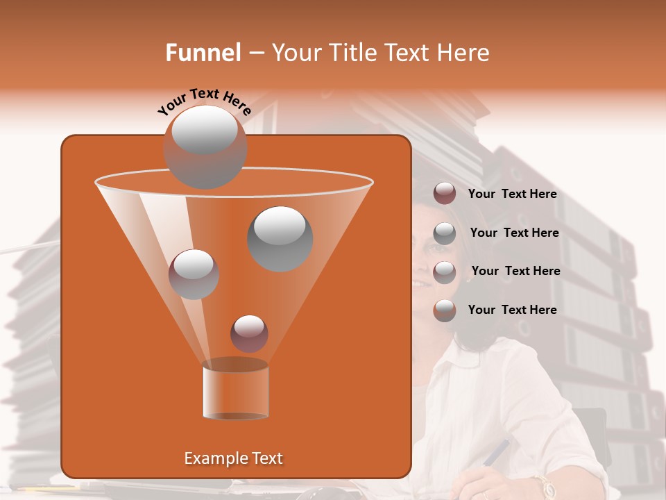 Busy Administrative Work PowerPoint Template