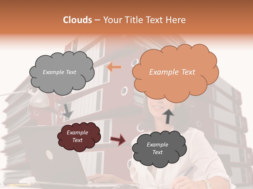 Busy Administrative Work PowerPoint Template