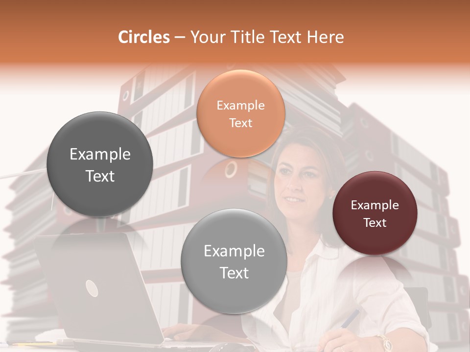 Busy Administrative Work PowerPoint Template