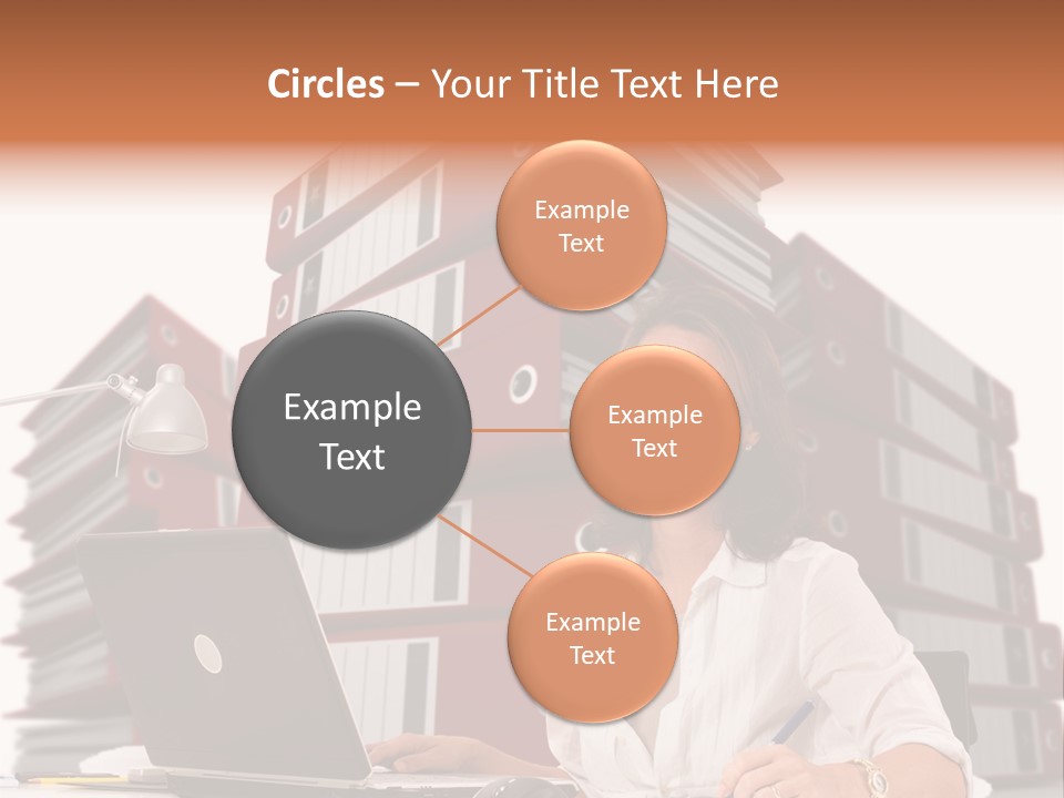 Busy Administrative Work PowerPoint Template