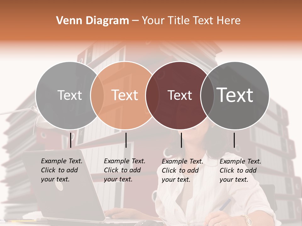 Busy Administrative Work PowerPoint Template